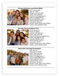 Family Photo Directory - Google Sheet Template
