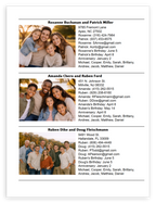 Family Photo Directory - Google Sheet Template