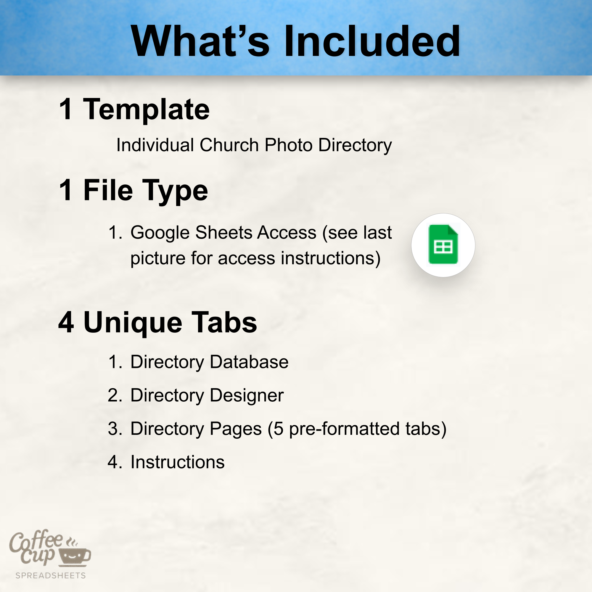 Individual Church Photo Directory