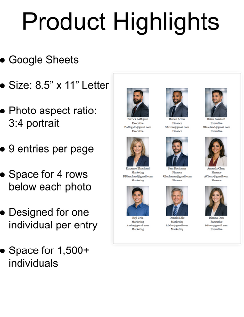 Employee Photo Directory