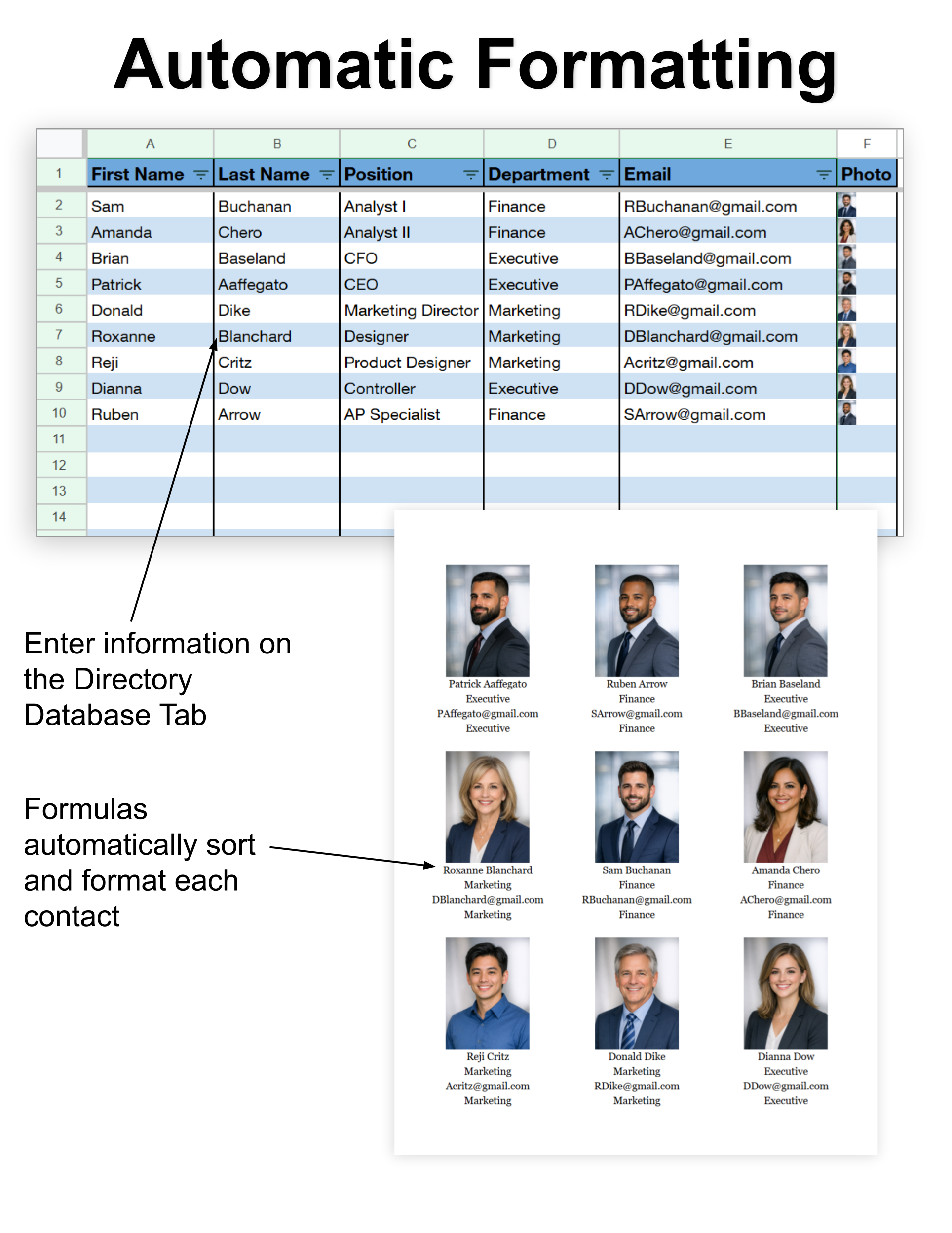 Employee Photo Directory
